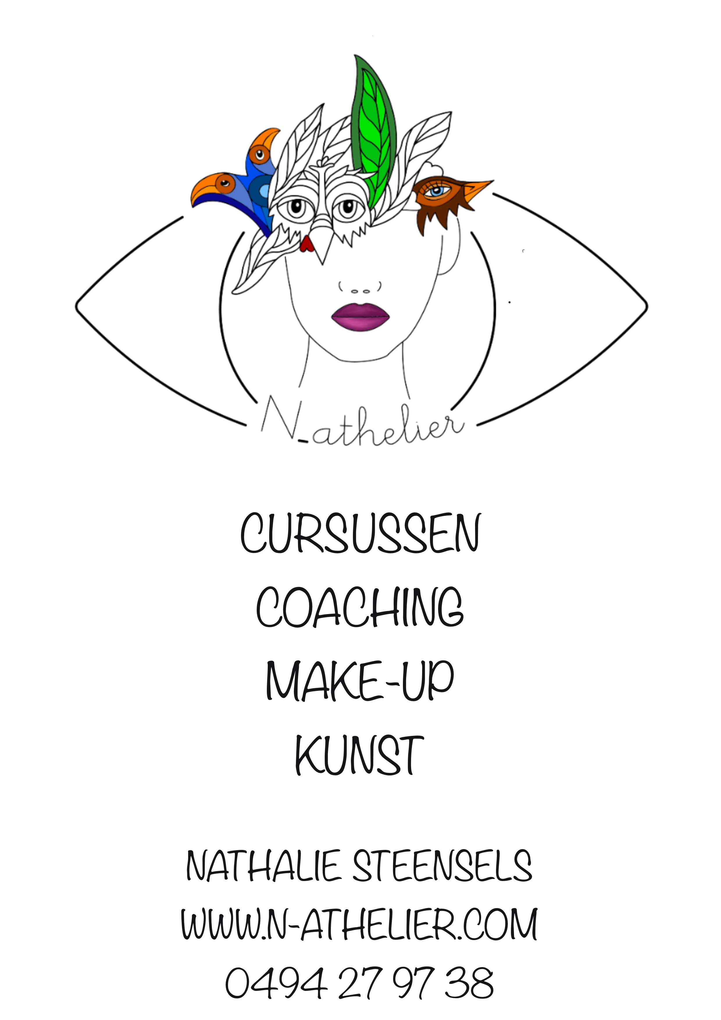 N_athelier | MAKE-UP | WORKSHOPS EN CURSUSSEN | COACHING | KUNST