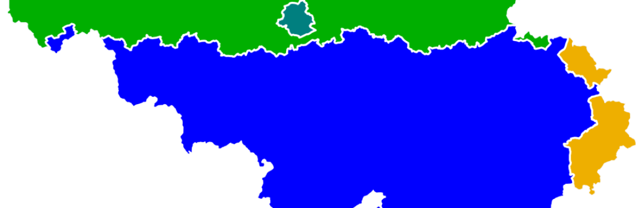Taalgebieden in België
