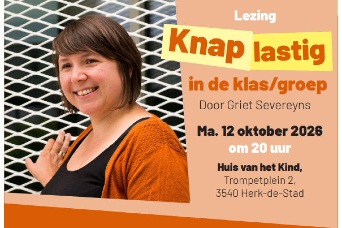 Knap lastig in de klas/groep: 12 oktober 2026