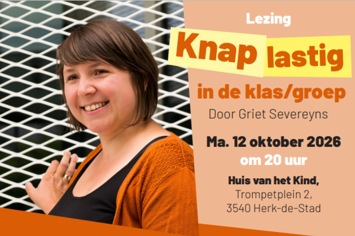 Knap lastig in de klas/groep: 12 oktober 2026