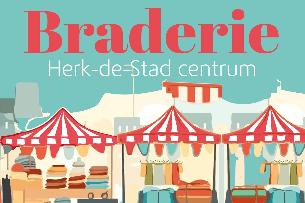 Braderie Herk-de-Stad centrum © Herk-de-Stad