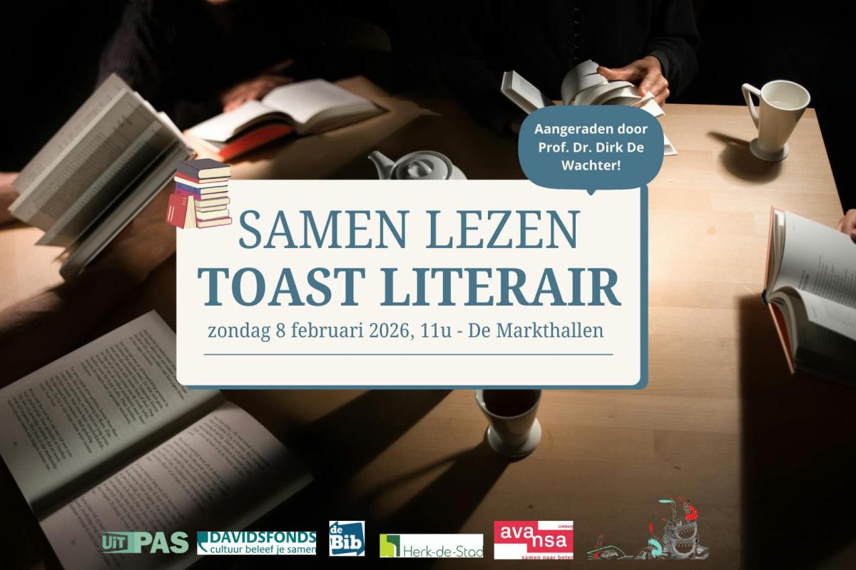 Samen lezen op Toast Literair © Foto Studio Orsel