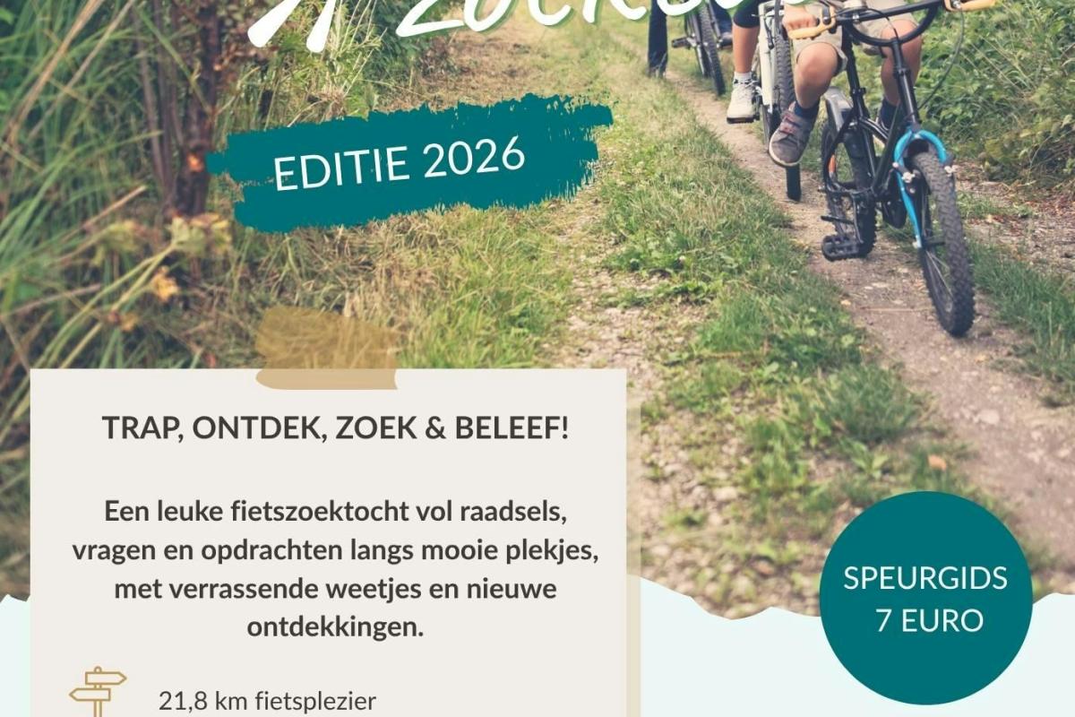 Fietszoektocht Herk-de-Stad 2026 © Toerisme Herk-de-Stad