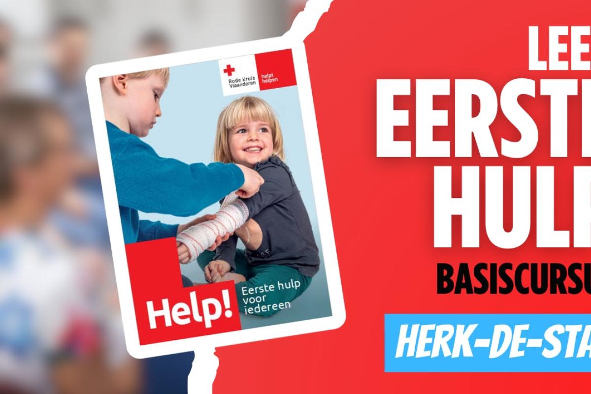 EHBO cursus © Rode Kruis Vlaanderen