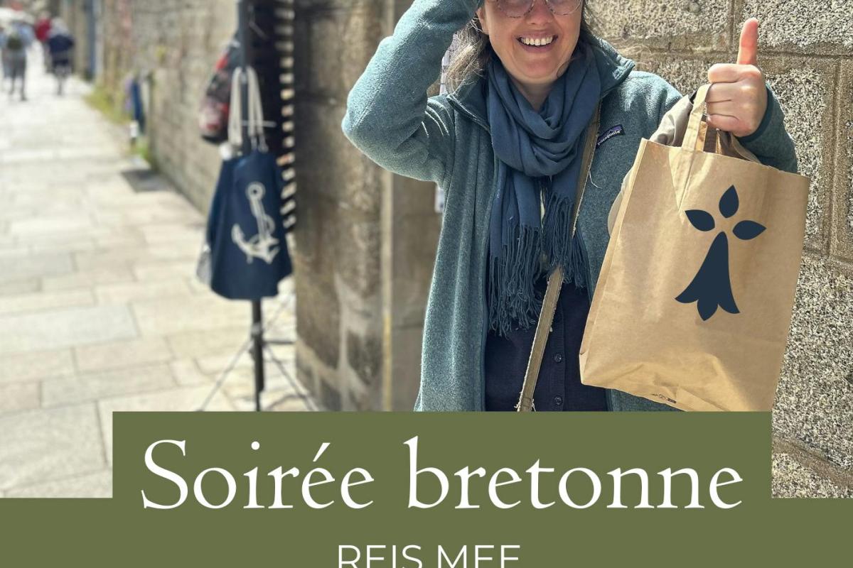 Soirée bretonne - Reis mee en laat je verrassen door Bretagne © Bernadet Wehenkel - Verhaallijnen
