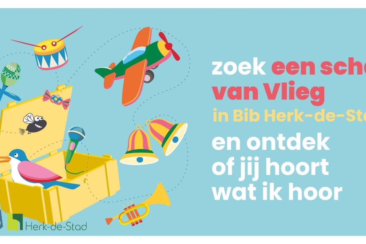 Schatten van Vlieg in Bibliotheek Herk-de-Stad © Publiq