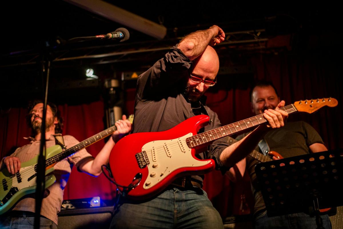 Prieelconcert met Six Blade Knife / Dire Straits tribute © Maruszak Photo