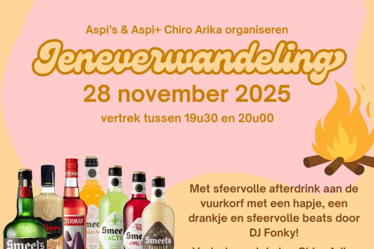 Jeneverwandeling (Aspi en Aspi+, Chiro Arika) © Chiro Arika