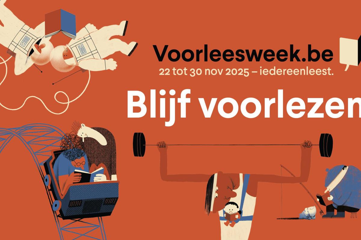 Kwartiertje voorlezen mét knutselmoment! © Klaas Verplancke & Kris Demey - Iedereen Leest.