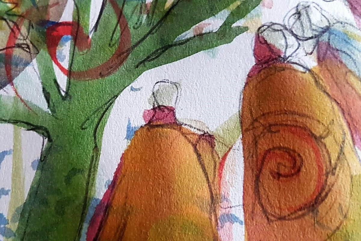 Maandelijks Creatief Verstillen op het ritme van de natuur © Eliane Kunnen