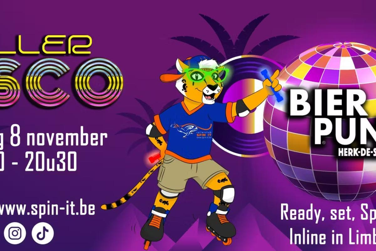 Rollerdisco Herk-de-Stad © rollerclub spin it