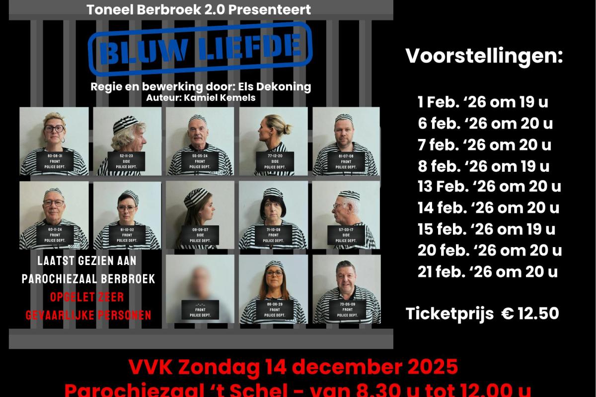 KAARTENVERKOOP TONEEL BERBROEK 2.0 © Toneel berbroek