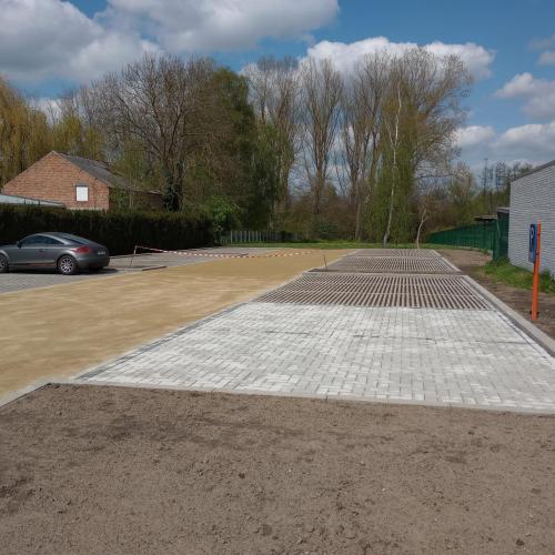 parkeerplaat Schulen afgewerkt
