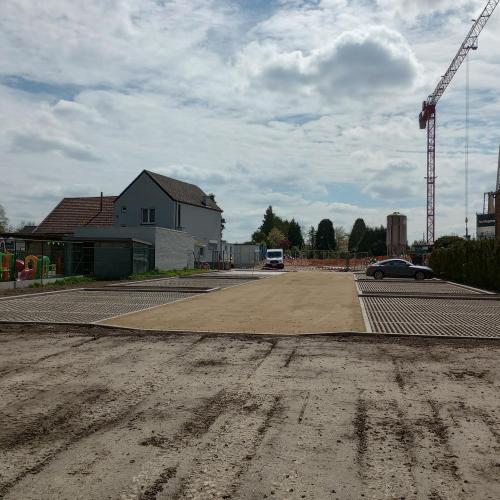 parkeerplaat Schulen afgewerkt